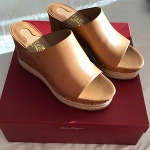 Salvatore Ferragamo Platform Mules